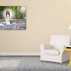 Alternative view of Lilies In The Mist