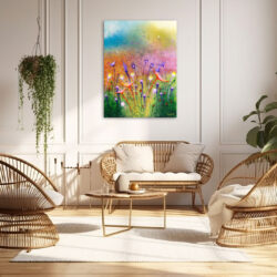 Alternative view of Wildflowers No. 1 - Print